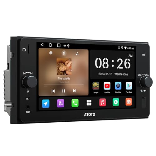 A5LTOYOTA トヨタ7インチ 2DIN Androidナビ ディスプレイオーディオ、ワイヤレスCarPlayとAndroid Auto、WiFi 対応/Bluetooth/USB テザリング、GPSトラッキング、ミラーリンク、内蔵24 EQ DSP、Chat-GPT、2分割画面、2G+32G、FM/AM、車でネットフリックス見る/youtube 「技適取得済み品」